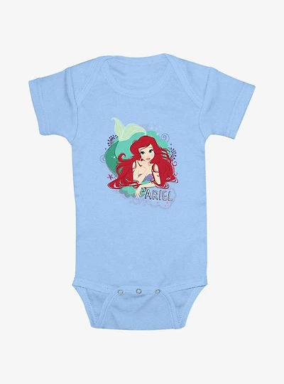 Disney The Little Mermaid Ariel Shell Infant Bodysuit