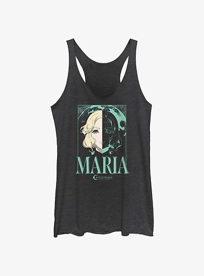 Castlevania: Nocturne Maria Split Womens Tank Top