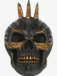 Spiral Black Gold Sculpture