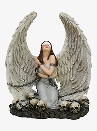 Spiral Captive Spirit Kneeling Figurine Sculpture