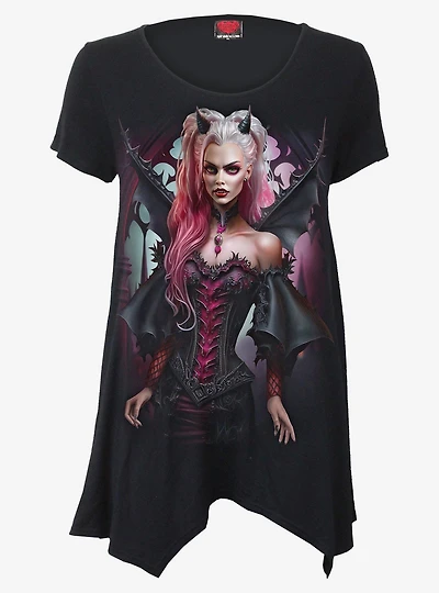 Spiral The Antibarb Smock Tunic Casual Top