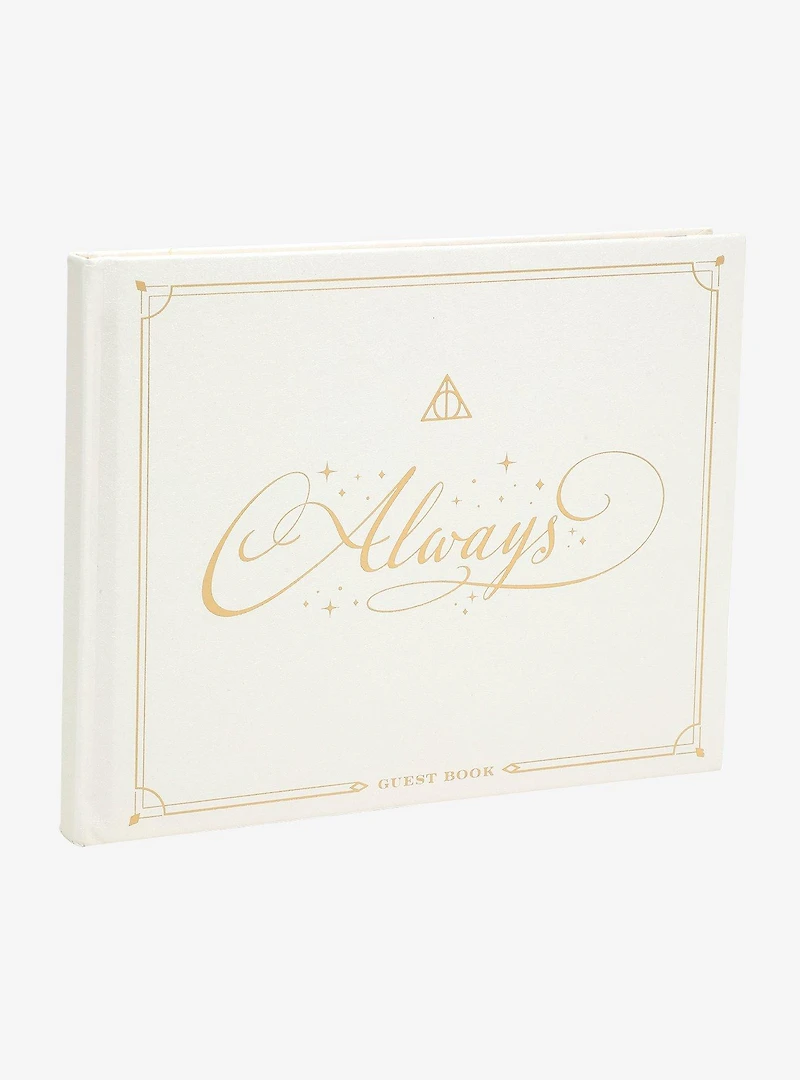 Harry Potter Always Cream Guest Book