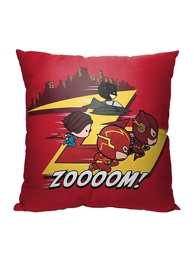 DC The Flash Zoom Printed Pillow