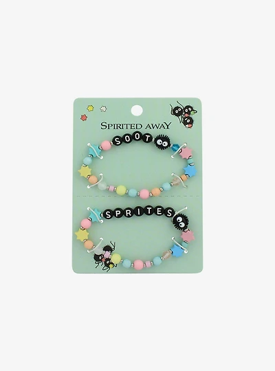 Studio Ghibli® Spirited Away Soot Sprite Pastel Bead Best Friend Bracelet Set