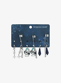 Studio Ghibli® Spirited Away Haku Crystal Cuff Earring Set