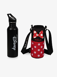 Disney Minnie Mouse Water Bottle with Cooler Tote