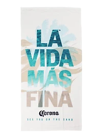Corona Vida Palm Beach Towel