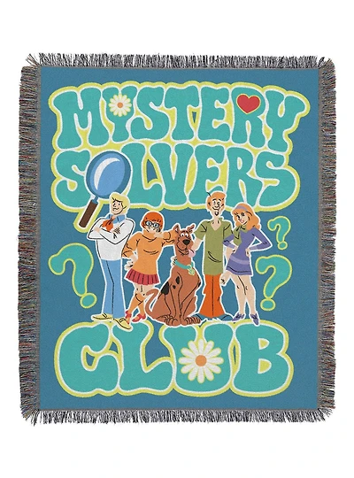 Scooby-Doo! Mystery Solvers Tapestry Throw