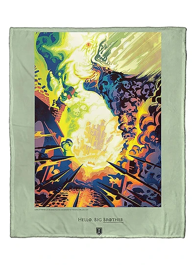 Game Of Thrones Hello Big Brother Silk Touch Throw Blanket