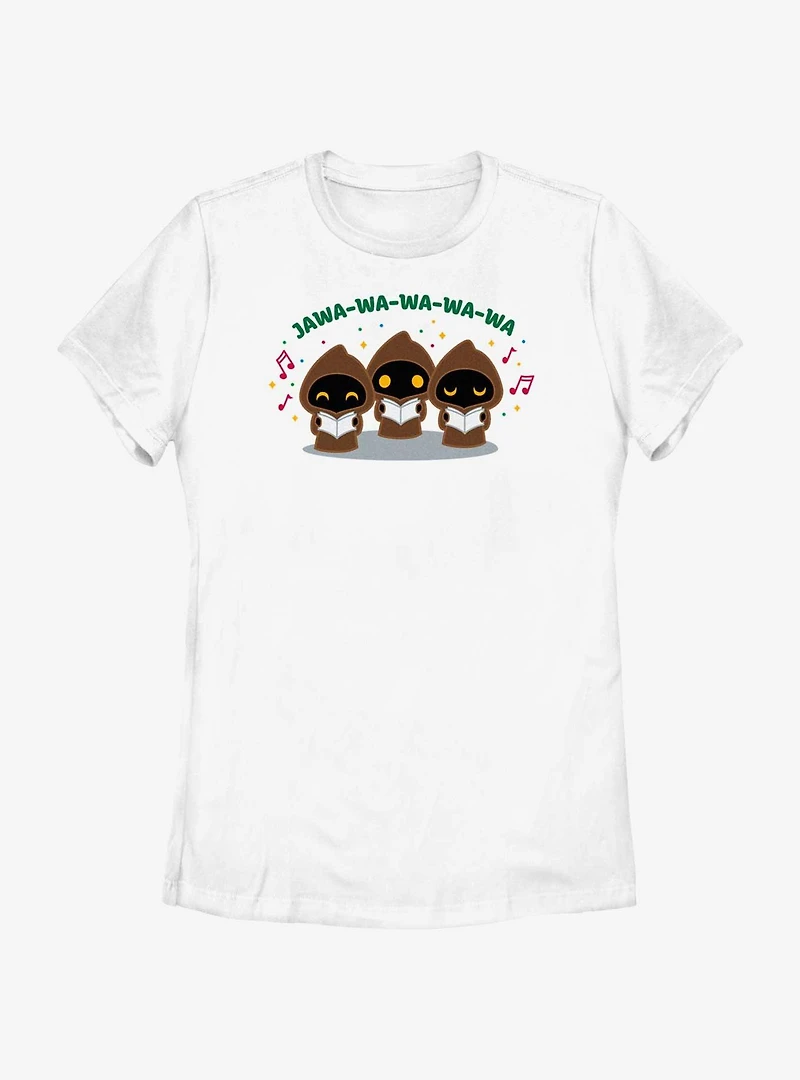 Star Wars Jawa Carolers Womens T-Shirt