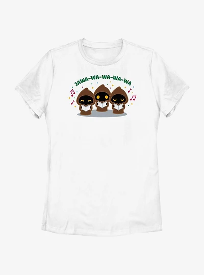 Star Wars Jawa Carolers Womens T-Shirt