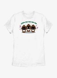 Star Wars Jawa Carolers Womens T-Shirt
