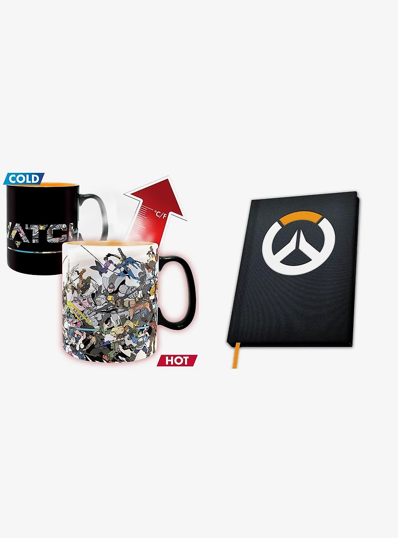 Overwatch Mug and Notebook Bundle