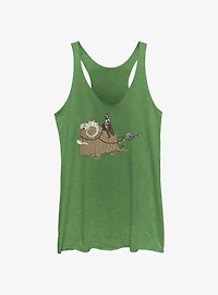 Star Wars The Mandalorian Bantha Christmas Girls Tank
