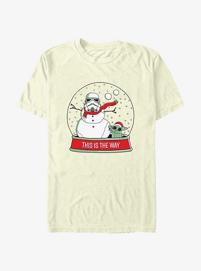 Star Wars The Mandalorian This Is The Way Snowglobe T-Shirt