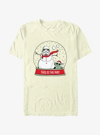 Star Wars The Mandalorian This Is The Way Snowglobe T-Shirt