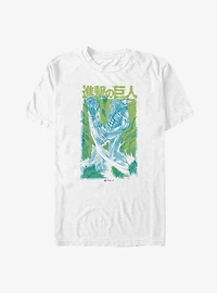 Attack On Titan Colossus Poster Big & Tall T-Shirt