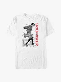 Attack On Titan Levi Manga Poster Big & Tall T-Shirt