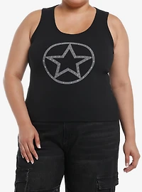 Sheriff Star Girls Tank Top Plus Size