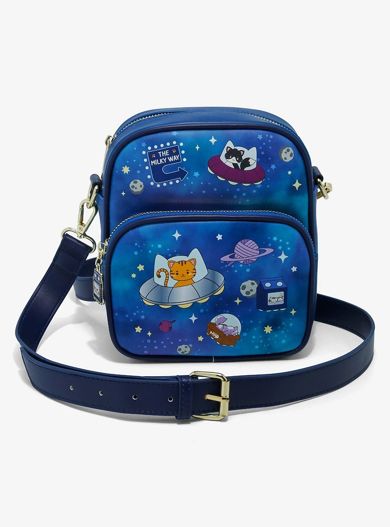 UFO Cats Glow-in-the-Dark Crossbody Bag - BoxLunch Exclusive