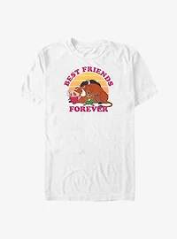 Disney The Lion King Timon Pumbaa BFF's Big & Tall T-Shirt
