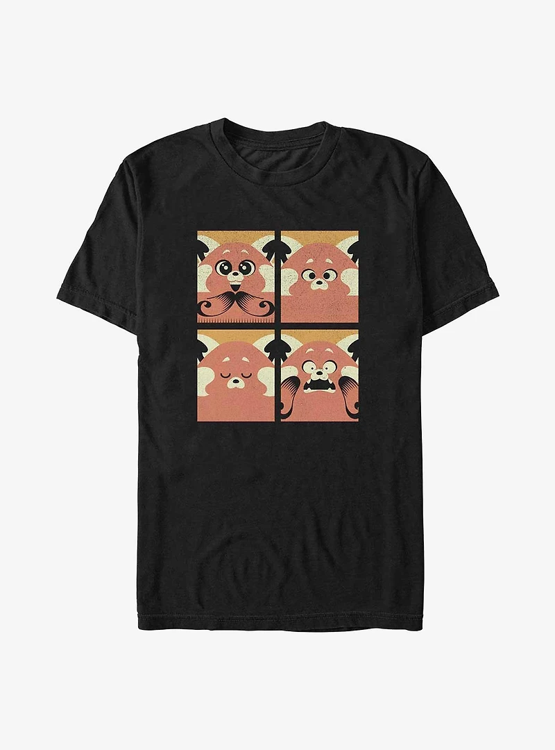 Disney Pixar Turning Red Meilin Panda Poster Big & Tall T-Shirt