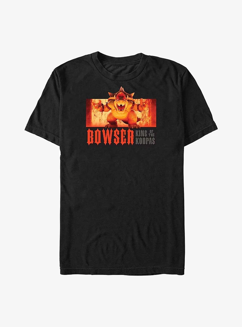 Mario Bowser King of the Koopas Big & Tall T-Shirt