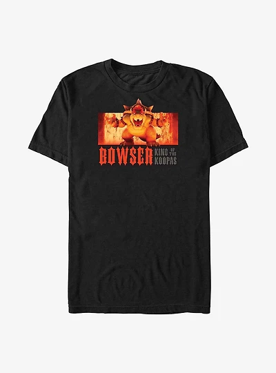 Mario Bowser King of the Koopas Big & Tall T-Shirt