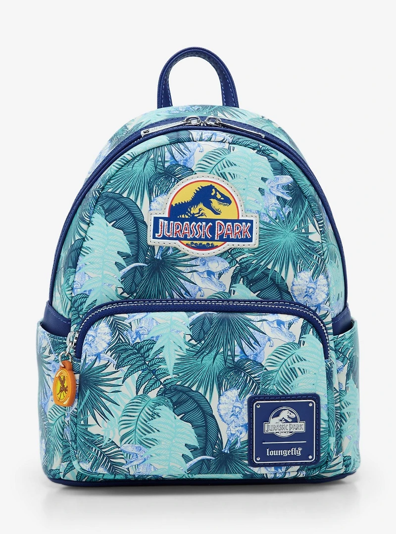 Loungefly Jurassic Park Palm Frond Mini Backpack
