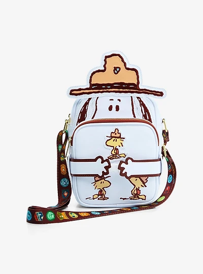 Loungefly Peanuts Snoopy and Woodstock Camper Crossbody Bag