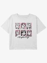 Disney The Little Mermaid Royalty Girls Youth Crop T-Shirt