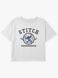 Disney Lilo & Stitch Smart Girls Youth Crop T-Shirt