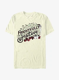 Disney The Nightmare Before Christmas Santa Jack Frightfully Festive T-Shirt