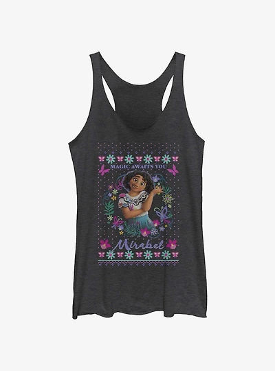 Disney Encanto Mirabel Ugly Holiday Girls Tank