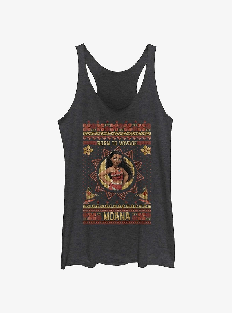 Disney Moana Ugly Holiday Girls Tank