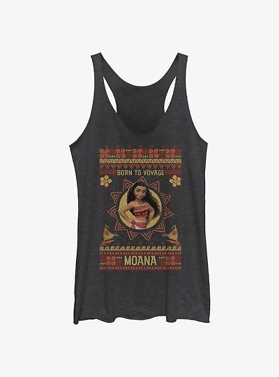 Disney Moana Ugly Holiday Girls Tank