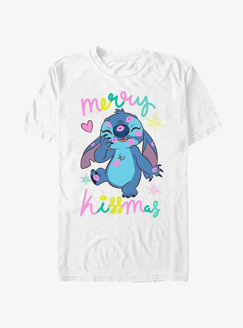 Disney Lilo & Stitch Kissmas Stitch T-Shirt