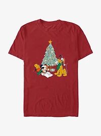 Disney Mickey Mouse & Pluto Letter For Santa T-Shirt