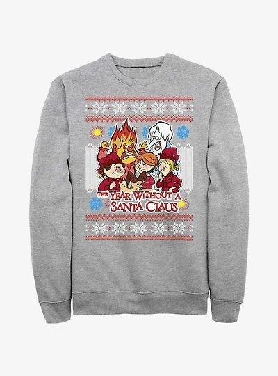 The Year Without a Santa Claus Christmas Gang Ugly Christmas Sweatshirt