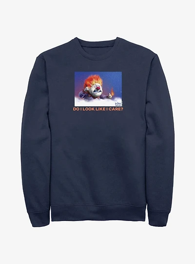 The Year Without a Santa Claus Heat Miser Do I Look Like I Care Meme Sweatshirt