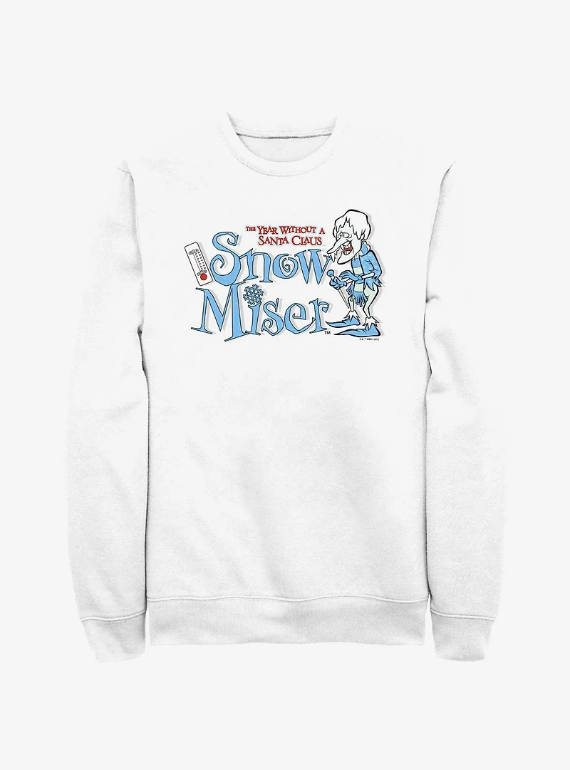 The Year Without a Santa Claus Snow Miser Badge Sweatshirt