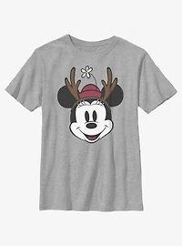 Disney Minnie Mouse Antlers Youth T-Shirt