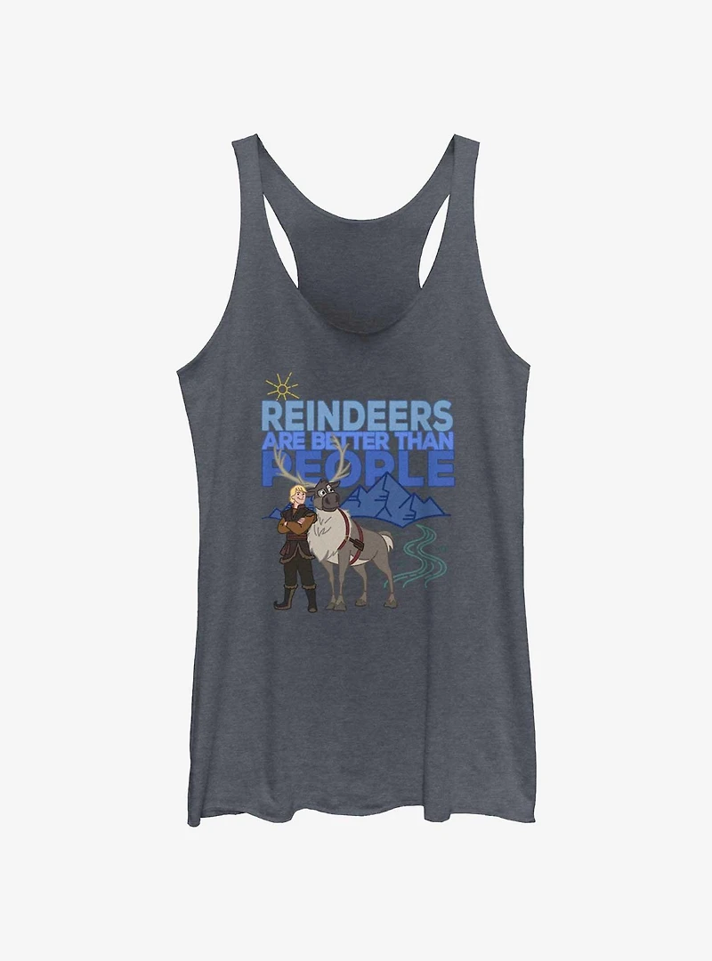 Disney Frozen Reindeers Are Better Than People Womens Tank Top