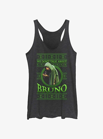 Disney Encanto Bruno Ugly Holiday Womens Tank Top