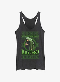 Disney Encanto Bruno Ugly Holiday Womens Tank Top