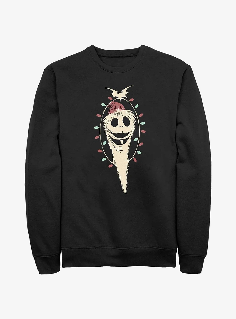 Disney Nightmare Before Christmas Sandy Jack Lights Sweatshirt