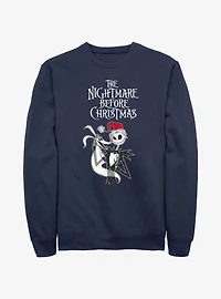 Disney Nightmare Before Christmas Jack & Zero Friendship Sweatshirt