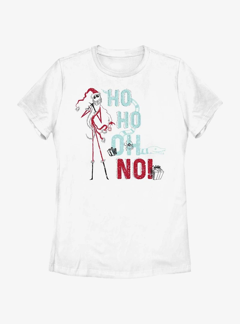 Disney Nightmare Before Christmas Ho Oh No Womens T-Shirt