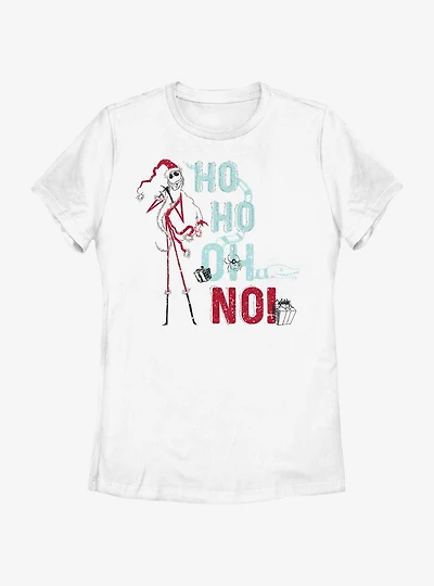Disney Nightmare Before Christmas Ho Oh No Womens T-Shirt