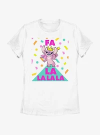 Disney Lilo & Stitch Fa La Angel Womens T-Shirt